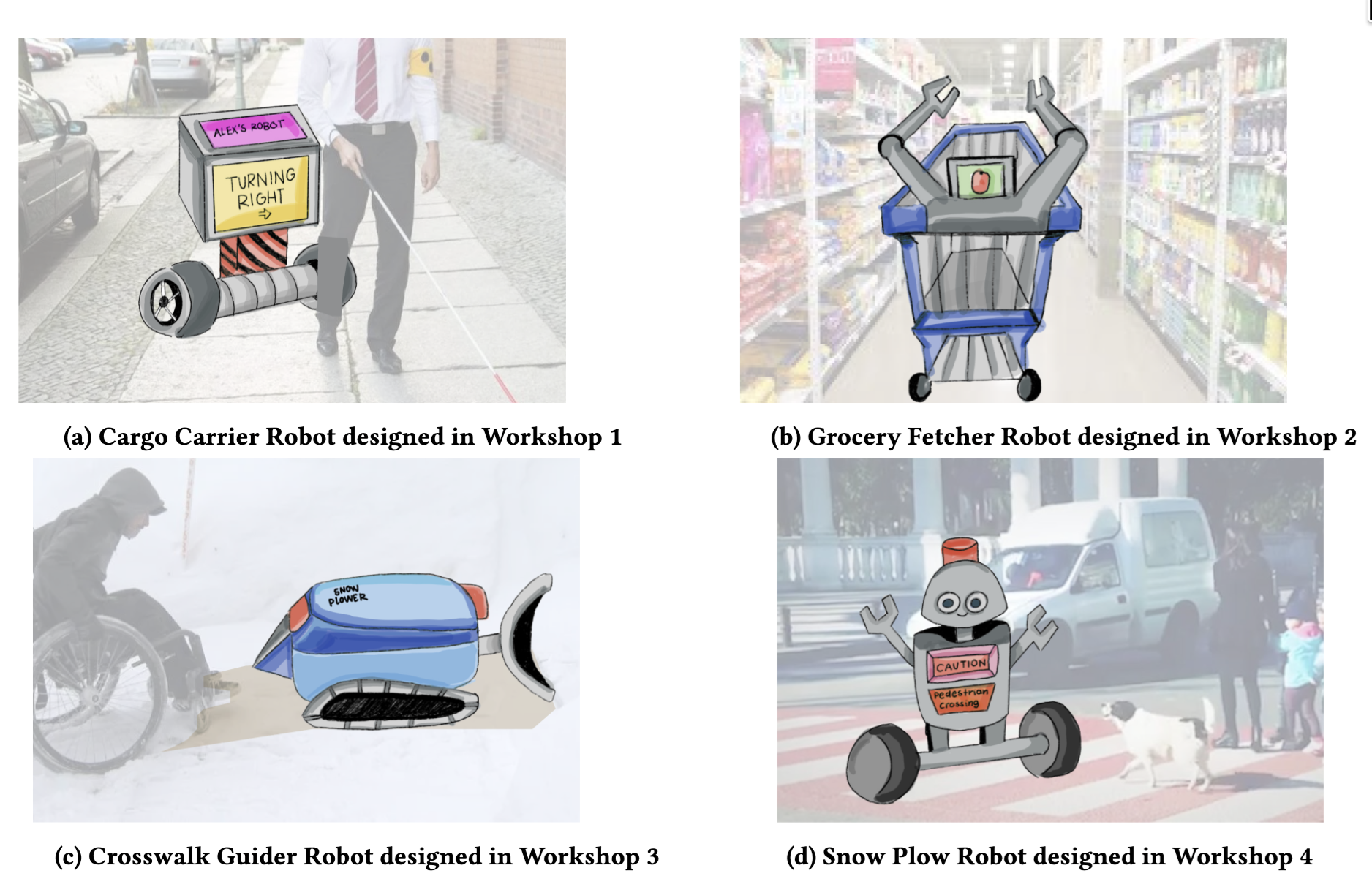Co-design Accessible Public Robots: Insights from People with Mobility Disability, Robotic Practitioners and Their Collaborations